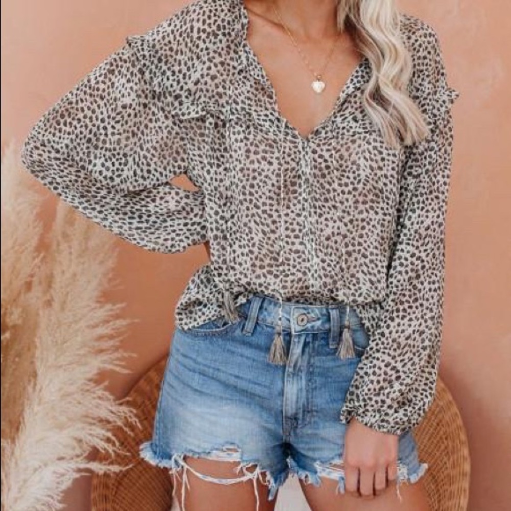 Saint Helena Ruffle Blouse - Picture 2 of 5
